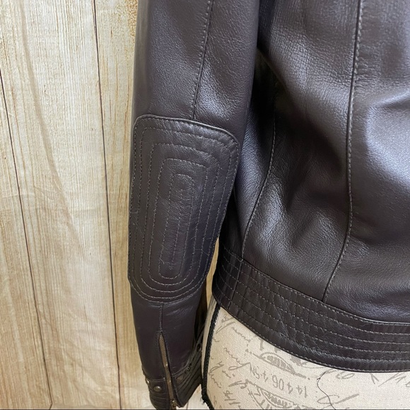 Moschino Cheap and Chic Leather Studded Jacket - Picture 8 of 16